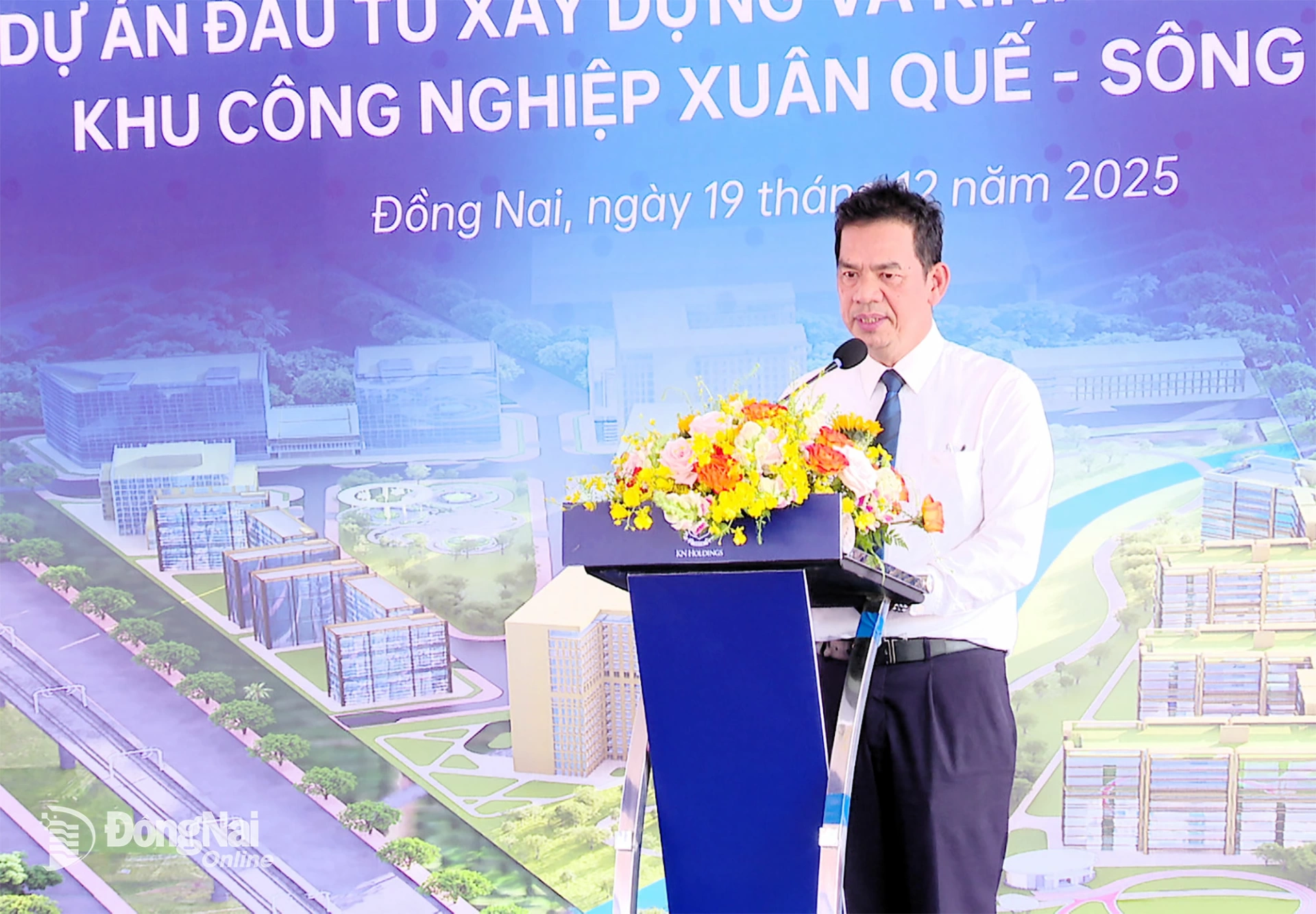 Khởi động dự án Khu công nghiệp Xuân Quế - Sông Nhạn giai đoạn 1