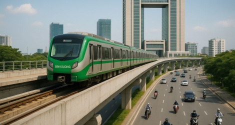 Bước tiến mới của Dự án metro Bình Dương - Suối Tiên vốn đầu tư 46.725 tỷ đồng