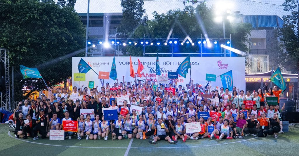 Chung kết Hội thao Kim Oanh Group 2025: Thổi bùng năng lượng – Kết nối thành công