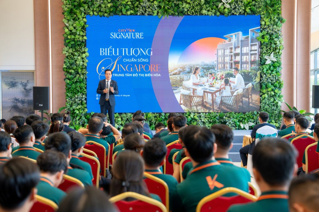 Kim Oanh Land chuẩn bị ra mắt tòa tháp biểu tượng Cityview Signature tại trung tâm đô thị Biên Hòa