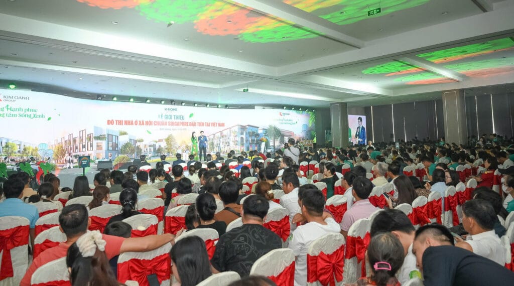 Hơn 2.200 khách hàng tham dự Lễ giới thiệu K-Home New City - Đô thị nhà ở xã hội chuẩn Singapore đầu tiên tại Việt Nam