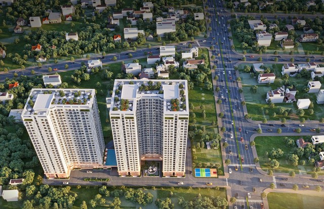 Stown Gateway có vị trí đắt giá ngay Quốc Lộ 13 đang mở rộng.