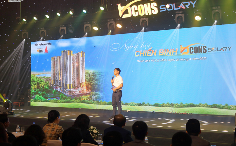 Ông Lê Như Thạch, Chủ tịch HĐQT Tập đoàn Bcons phát biểu tại sự kiện.