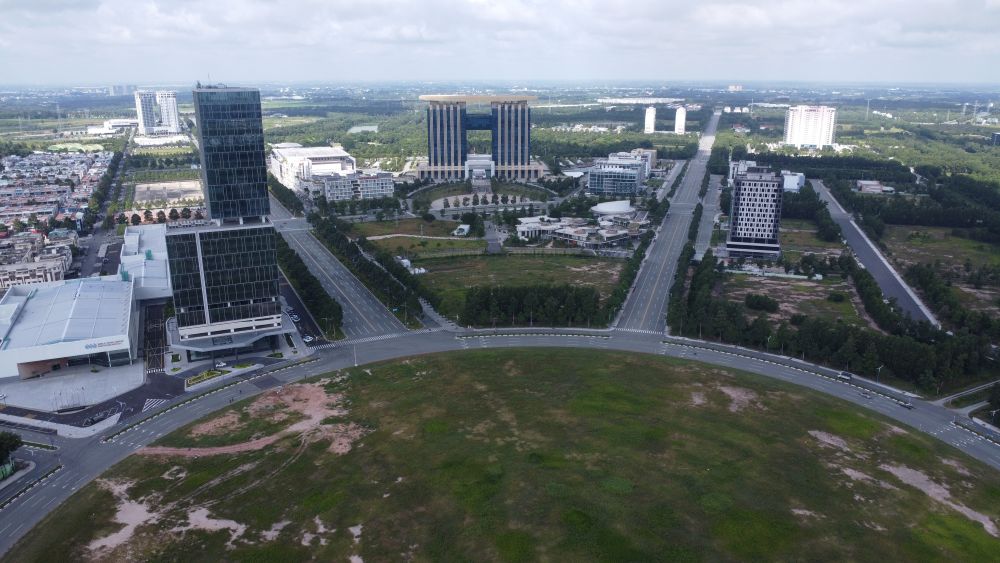 Tỉnh Bình Dương đã sắp xếp 91 đơn vị hành chính thành 36 xã phường. Ảnh: Đình Trọng