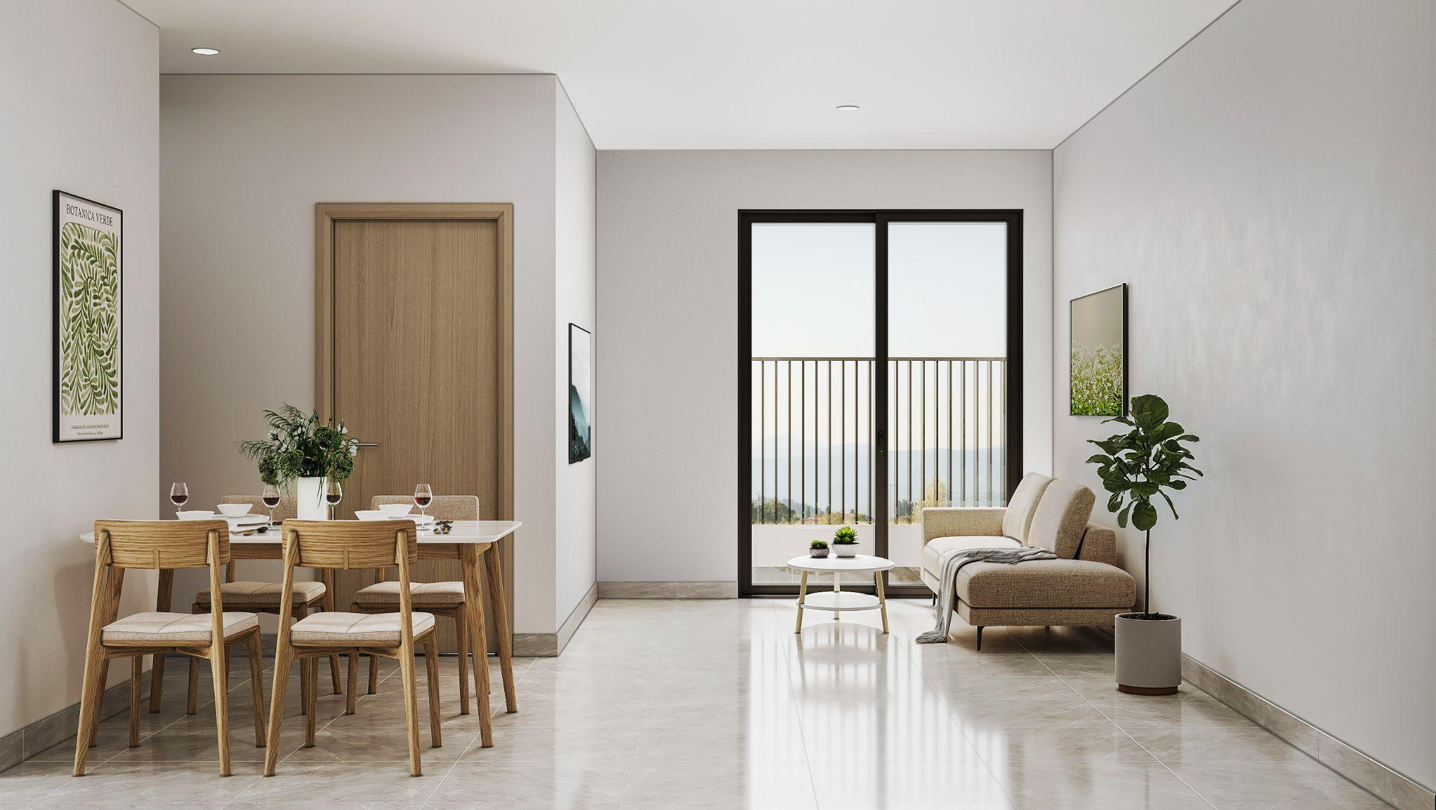 Thay vì thuê nhà, chỉ cần mỗi tháng trả góp từ 2,97 triệu đồng, khách hàng có thể sở hữu căn hộ xanh chuẩn Singapore bàn giao đầy đủ nội thất tại K-Home Apartment