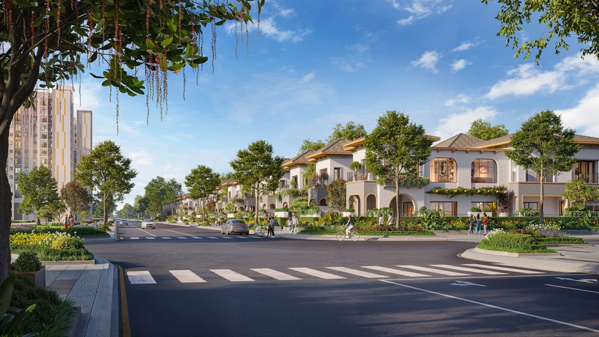 Mẫu biệt thự Tân cổ điển sang trọng tại The Link City