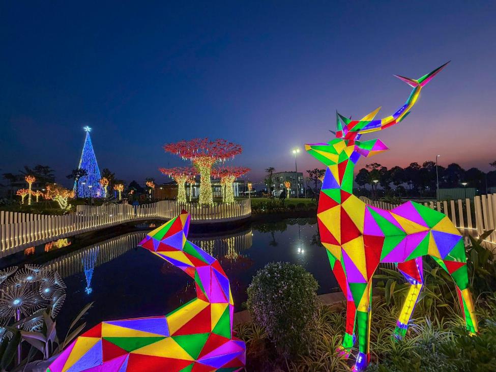 Một số hạ tầng tiện ích đã hoàn thiện và đưa vào trải nghiệm tại The Link City