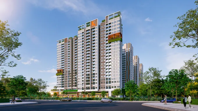 Phối cảnh dự kiến của K-Home Cityview (phường Hố Nai)