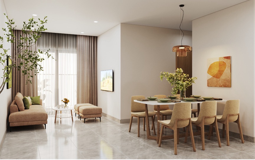 Căn hộ K-Home được bàn giao hoàn thiện nội thất chất lượng cao, giúp cư dân có thể nhanh chóng ổn định cuộc sống ngay sau khi nhận nhà