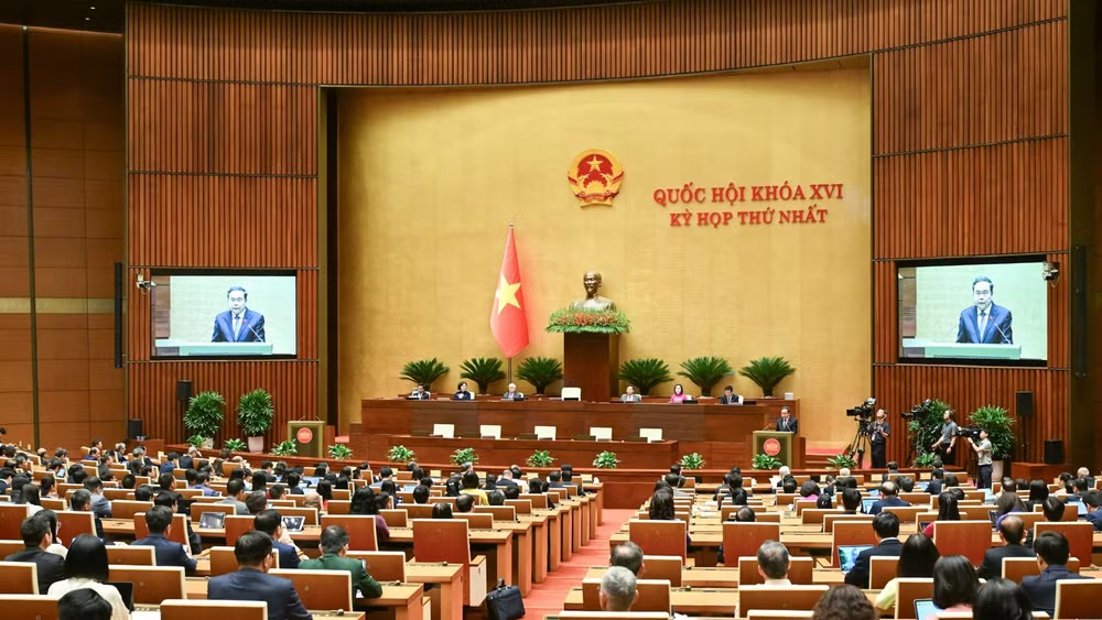 Quang cảnh Kỳ họp thứ Nhất, Quốc hội khoá XVI