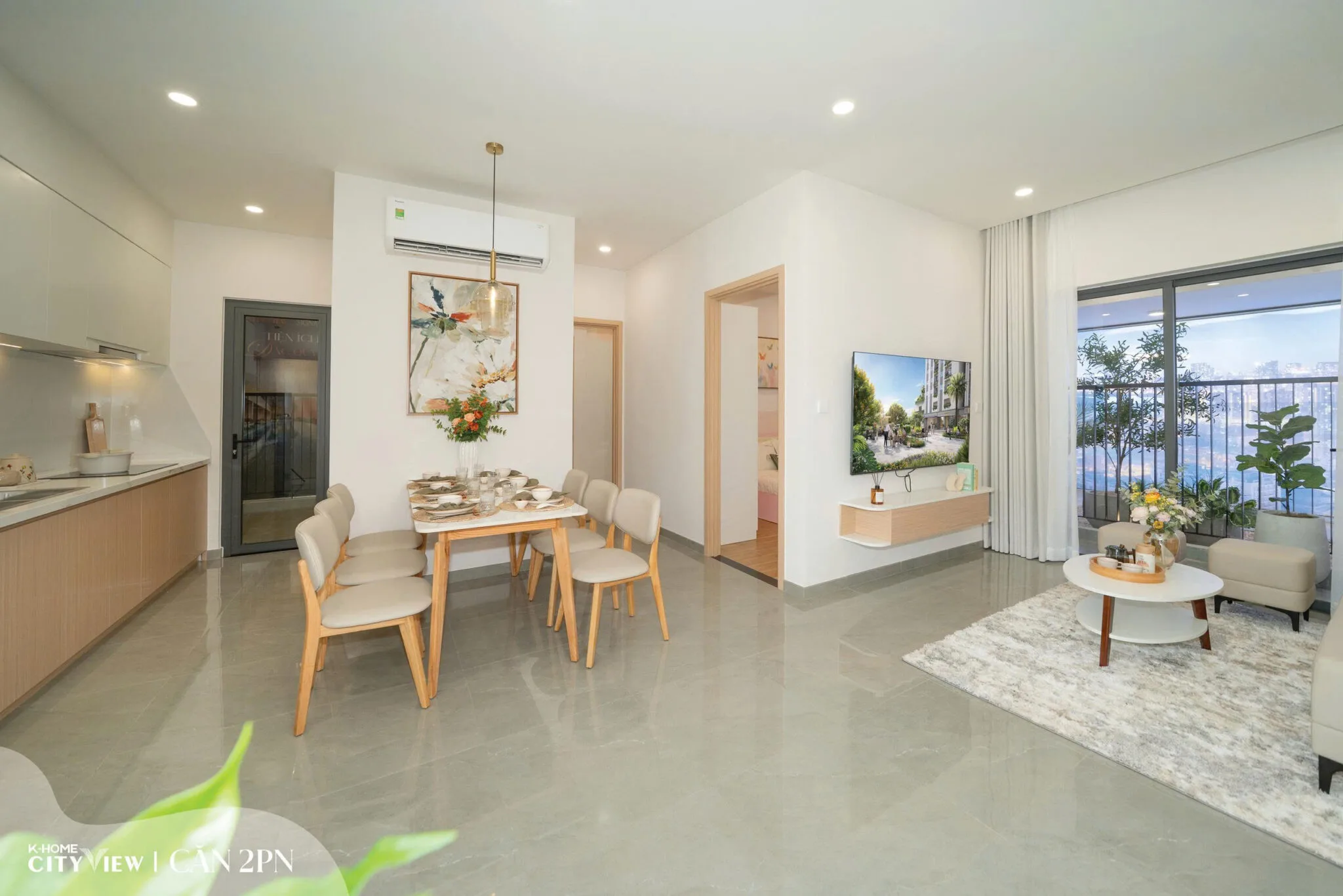 Căn hộ K-Home được thiết kế khoa học, chỉn chu theo chuẩn quốc tế.