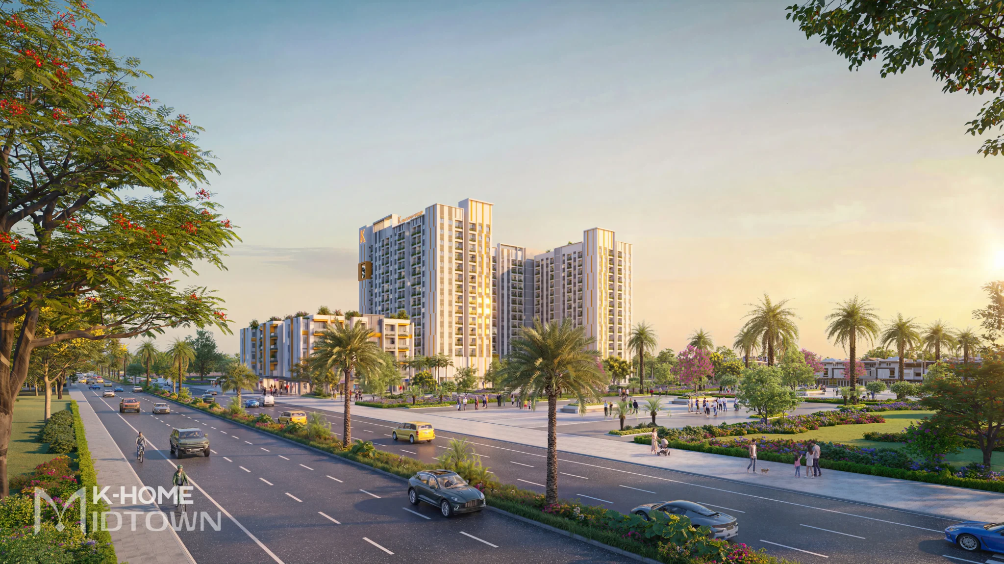 Phối cảnh dự kiến của K-Home Midtown