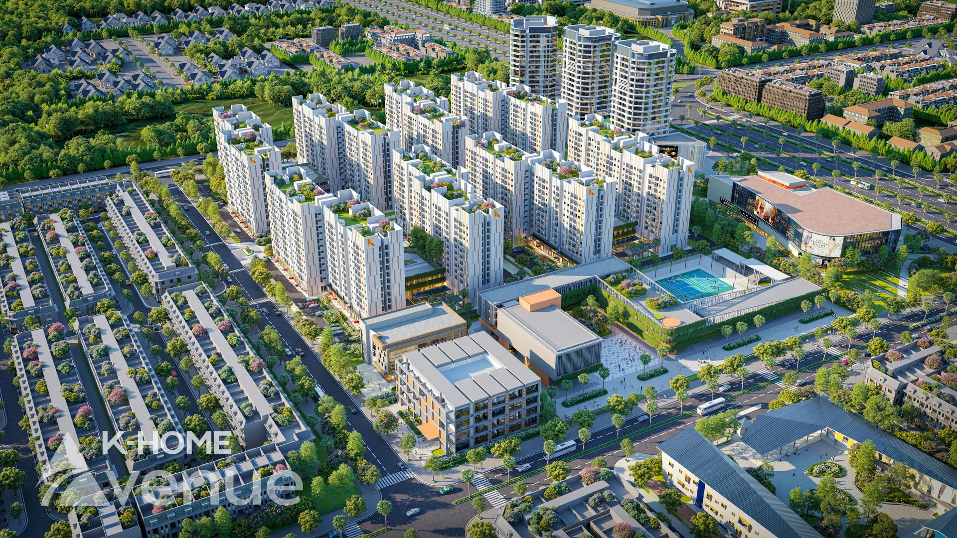 Phối cảnh dự kiến của K-Home Avenue