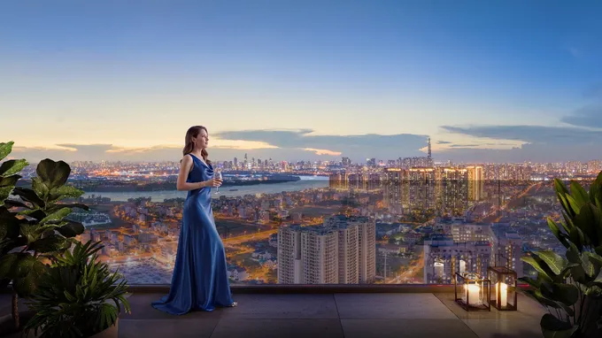 Cityview Signature sở hữu tầm view mãn nhãn từ trên cao