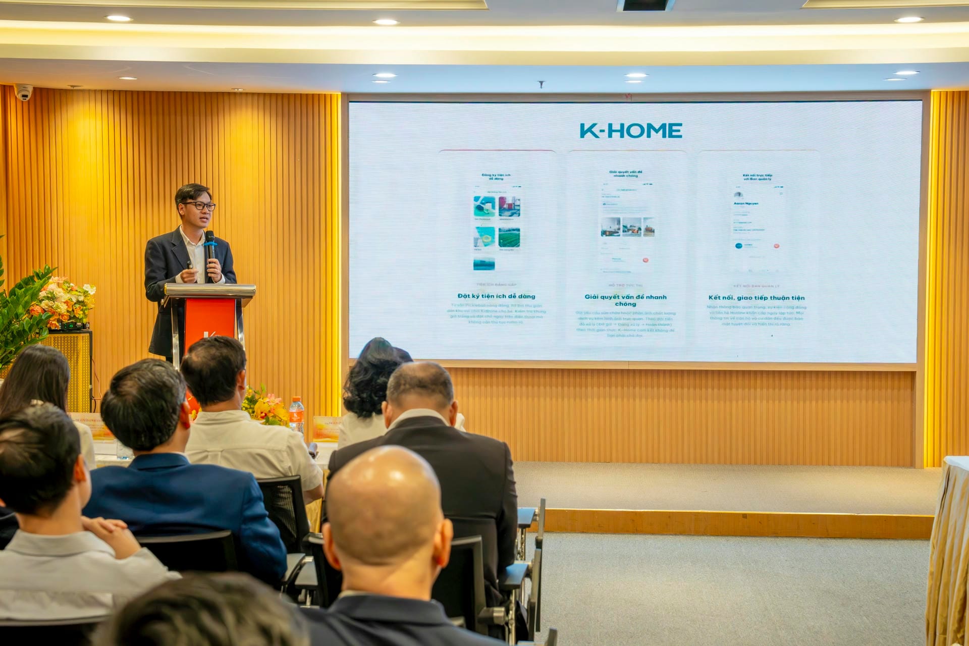 Ông Lê Hoàng Nhật, đại diện AirCity chia sẻ về nền tảng công nghệ, giá trị cốt lõi và năng lực thực tiễn của công ty