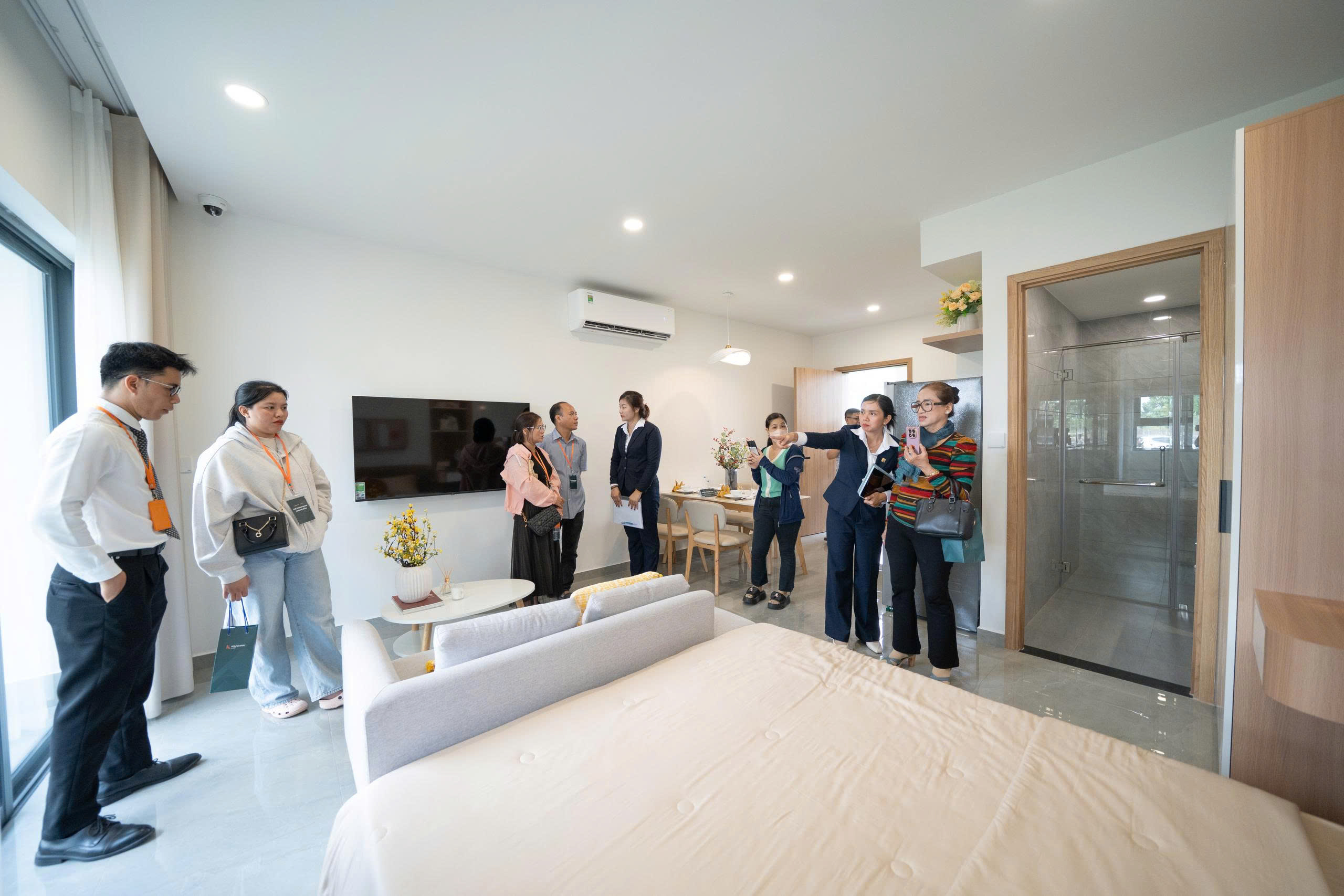 Nhiều khách hàng cho biết đã bất ngờ khi chứng kiến một dự án nhà ở xã hội được đầu tư quy mô và bài bản, chất lượng như K-Home Avenue.